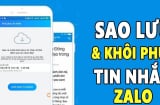 Trên  Zalo có 1 nút ẩn khởi động lên giúp khôi phục toàn bộ tin nhắn đã xóa: Nắm lấy dùng khi cần