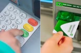 Bị nuốt thẻ ATM khi rút tiền, nhanh tay ấn nút này trên máy để sớm nhận lại thẻ