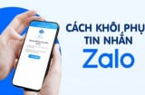 Zalo có 1 nút quan trọng, ấn vào giúp khôi phục toàn bộ tin nhắn đã xóa, ít ai biết