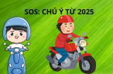 Từ 1/1/2025 người đi xe máy cần biết quy định mới này tránh bị CSGT xử phạt nặng