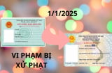 Kể từ 1/1/2025, người dân dùng CMND cố tình không cấp đổi sang căn cước sẽ bị phạt tiền tới 5.000.000 đồng, đúng không?