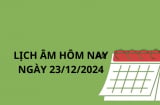 Lịch âm hôm nay ngày 23/12 làm gì cũng không thuận nên ai cũng phải chú ý kẻo hư hao tài lộc