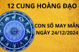 Tử vi ngày 24/12 con số may mắn nhà trời xả lộc mùa lễ cho 12 cung hoàng đạo giàu có bất ngờ