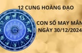 Tử vi ngày 30/12 con số may mắn cho 12 cung hoàng đạo vun vén vàng bạc hết nợ, bước chân vào nhà giàu