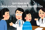 Tin vui, chính thức đã có danh mục 62 bệnh này không cần giấy chuyển viện vẫn hưởng 100% mức BHYT, quyền lợi lớn