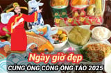 Chọn ngày giờ đẹp cúng ông Công ông Táo, cả năm hanh thông viên mãn