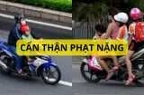 Chú ý người dân đi xe máy chở theo trẻ em phải làm điều này kẻo bị CSGT phạt lên tới 14 triệu