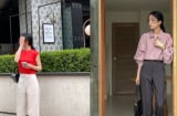 Mách nàng một vài tuyệt chiêu diện quần ống rộng không bị “nuốt dáng”