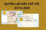 Chú ý từ nay tới 31/12/2025 ai cấp đổi CCCD sang Căn cước hoặc cấp lại căn cước được hưởng quyền lợi này