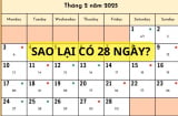 Tại sao tháng 2 lại chỉ có 28 -29 ngày? Số 28 từng mang một nỗi sợ khủng khiếp mà nhiều người chưa biết