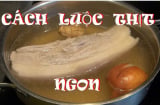 Luộc thịt bỏ nước lạnh và hành thôi chưa đủ: Làm theo bước này, thịt trắng tinh sạch hóa chất, an tâm thưởng thức