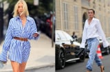 6 cách mặc áo sơ mi oversize gợi cảm và phong cách hơn
