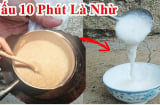 Thả thứ này vào nồi nấu cháo nhanh nhừ, thơm ngon gấp đôi