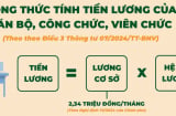 Bảng lương cán bộ, công chức năm 2025 chi tiết nhất