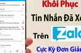 Lỡ tay ấn xoá tin nhắn Zalo, ấn nút này khôi phục ngay