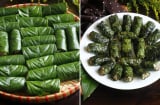 Dùng loại lá này để cuốn chả, thơm ngon hơn cả lá lốt, tốt cho xương khớp