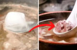Cho đá lạnh vào nước hầm xương: Tưởng vô bổ nhưng công dụng tuyệt vời canh ngon ngọt bất ngờ