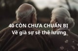 Tổ tiên dặn: Giữ được 3 'quân bài' này thì tuổi già yên vui phúc lớn, không có thì dễ thê lương