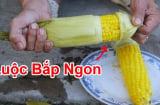 Luộc ngô không cần đường: Người bán tiết lộ cách luộc đơn giản ngô dẻo, ngọt, thơm nức mũi
