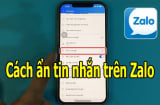 Zalo có nút bấm: Ẩn hết tin nhắn bí mật, chẳng lo bị lộ thông tin
