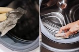 Gioăng cao su máy giặt bị mốc, dùng thứ này thoa lên bề mặt, bẩn mấy cũng sạch