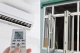 Tại sao đóng kín cửa bật điều hòa lại không tốt?