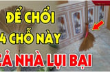 Cứ tiện tay đặt chổi 4 vị trí này: Cả người và của đều lao đao