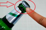 Mẹo bật nắp chai bia dễ dàng chỉ với một điểm nhỏ ít ai để ý – Không cần dụng cụ