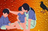 Thất vọng bất lực khi con trẻ hư hỗn, cha mẹ áp dụng ngay Định luật con quạ
