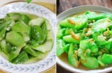 Mẹo xào mướp không bị thâm đen, chảy nước: Muốn mướp xanh mướt, làm đúng bước này là thành công