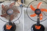 Cách vệ sinh quạt điện không cần tháo khung: Sạch bóng trong 5 phút