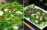 Làm thêm bước này khi nấu rau lang xào tỏi, đĩa rau giòn ngon, xanh mướt như nhà hàng