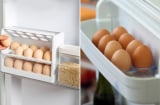 Người thông minh không để trứng ở cánh cửa tủ lạnh: Đây mới là vị trí tốt nhất trong tủ để bảo quản trứng
