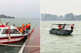 Vụ lật tàu trên vịnh Hạ Long: Tìm thấy thi thể bé trai 6 tuổi, vẫn còn 3 nạn nhân mất tích