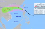 Cập nhật Khẩn Cấp cơn bão số 3: Bão WIPHA cách Quảng Ninh 140km, Hải Phòng 70km, sức gió giật cấp 13 cực mạnh