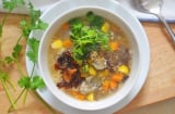 Cách làm món Súp gà nấm hương siêu đơn giản, lại thơm ngon, bổ