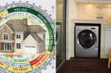 Vị trí đặt máy giặt hợp phong thủy, tránh vận xui, hút tài lộc