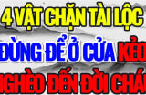 4 thứ đặt trước nhà chặn cửa Thần Tài: Gia chủ làm quần quật quanh năm không thoát nghèo