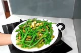 Cách làm bông bí xào tỏi thơm lừng, cả nhà thích mê, vô cùng đơn giản