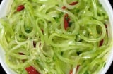 Cách làm Salad Ngó Xuân rất giòn, ngọt, mọng nước và tươi mát, rất thích hợp ăn vào thời tiết nóng bức