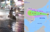 Chú ý thời tiết hôm nay: Bão trên biển Đông rất mạnh, cảnh báo vùng mưa dông rất to