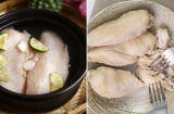 Làm thêm bước này trước khi luộc ức gà, thành phẩm mềm mọng, không khô cứng