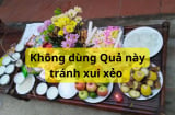Cúng cô hồn tháng 7: Loại quả quen thuộc hay có ở ban thờ nhưng tránh dùng cúng cô hồn, vì sao?