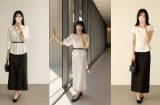 10 cách phối chân váy dài đi làm: Bí quyết đơn giản để luôn thanh lịch