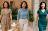 Phụ nữ tuổi 50+ chỉ cần một món đồ nhiều màu, trẻ ra cả chục tuổi mà vẫn sang ngút trời