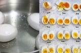 Mẹ hay luộc trứng Tránh Nứt Vỏ, dễ bóc và Cách Căn Thời Gian Chín Chuẩn Xác