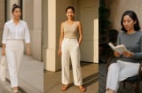 Phụ nữ 40+: Chỉ cần một chiếc quần trắng, phong cách sẽ thay đổi ngoạn mục