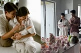 Ngô Thanh Vân tổ chức tiệc đầy tháng cho con, khoảnh khắc của gia đình gây sốt