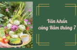 Văn khấn Rằm tháng 7 đầy đủ, chi tiết nhất 2025