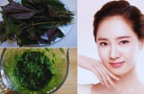 Cách làm trắng da tự nhiên bằng nước lá tía tô, da chắc khỏe, mịn màng, không nổi mụn
